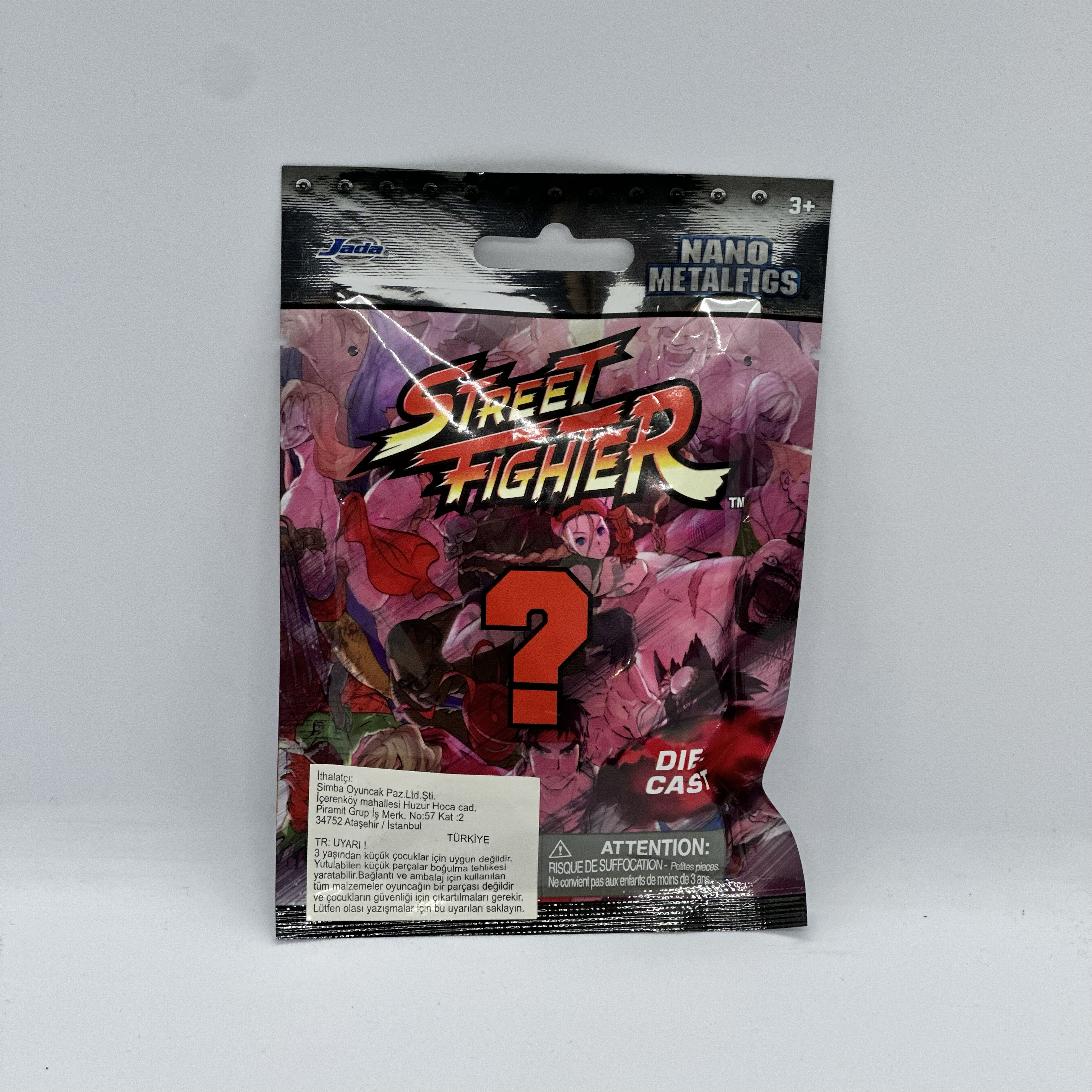 Jada Metal Nano Figür Gizemli Sürpriz Paket - Street Fighter 