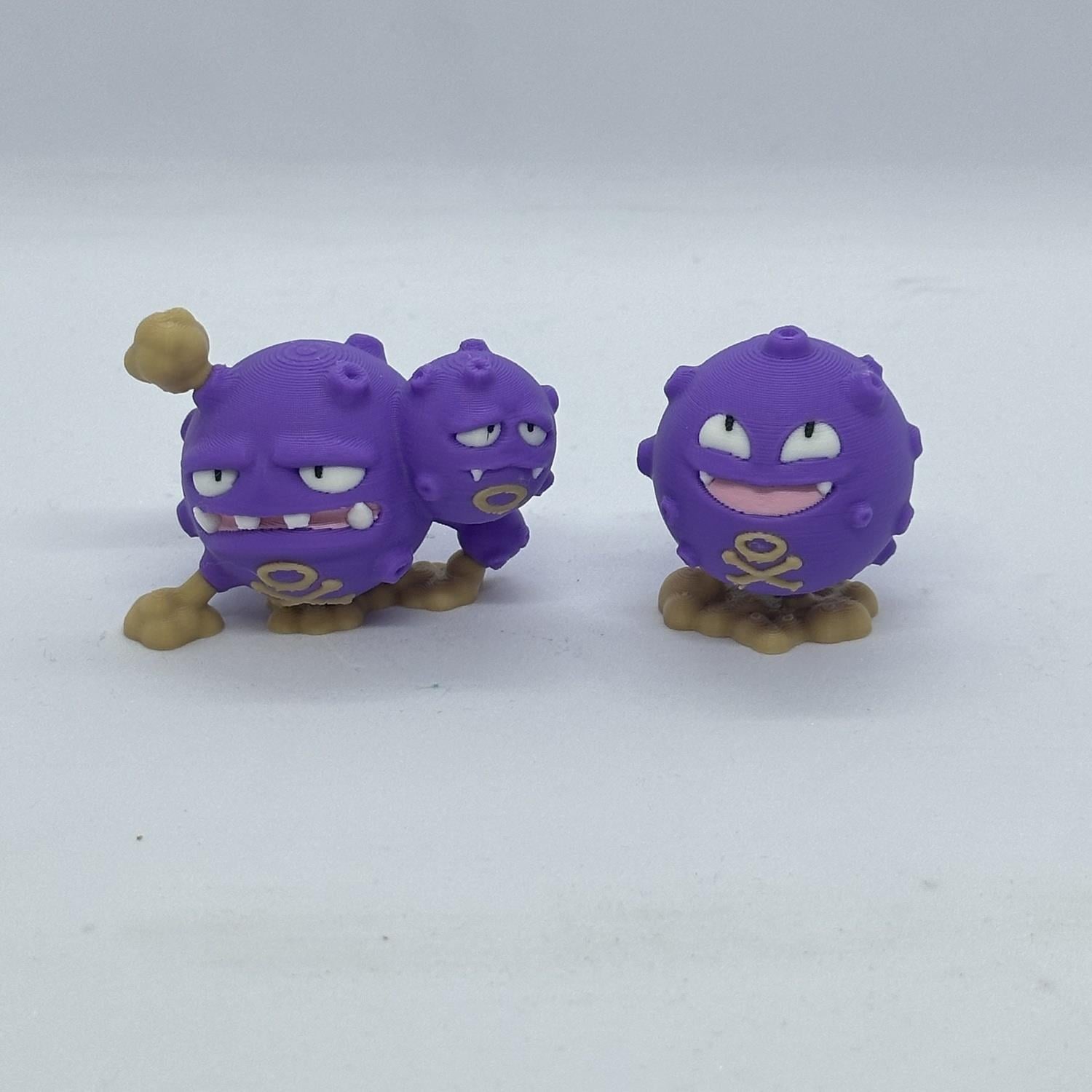 Koffing 3D Pokemon Evrim Seti