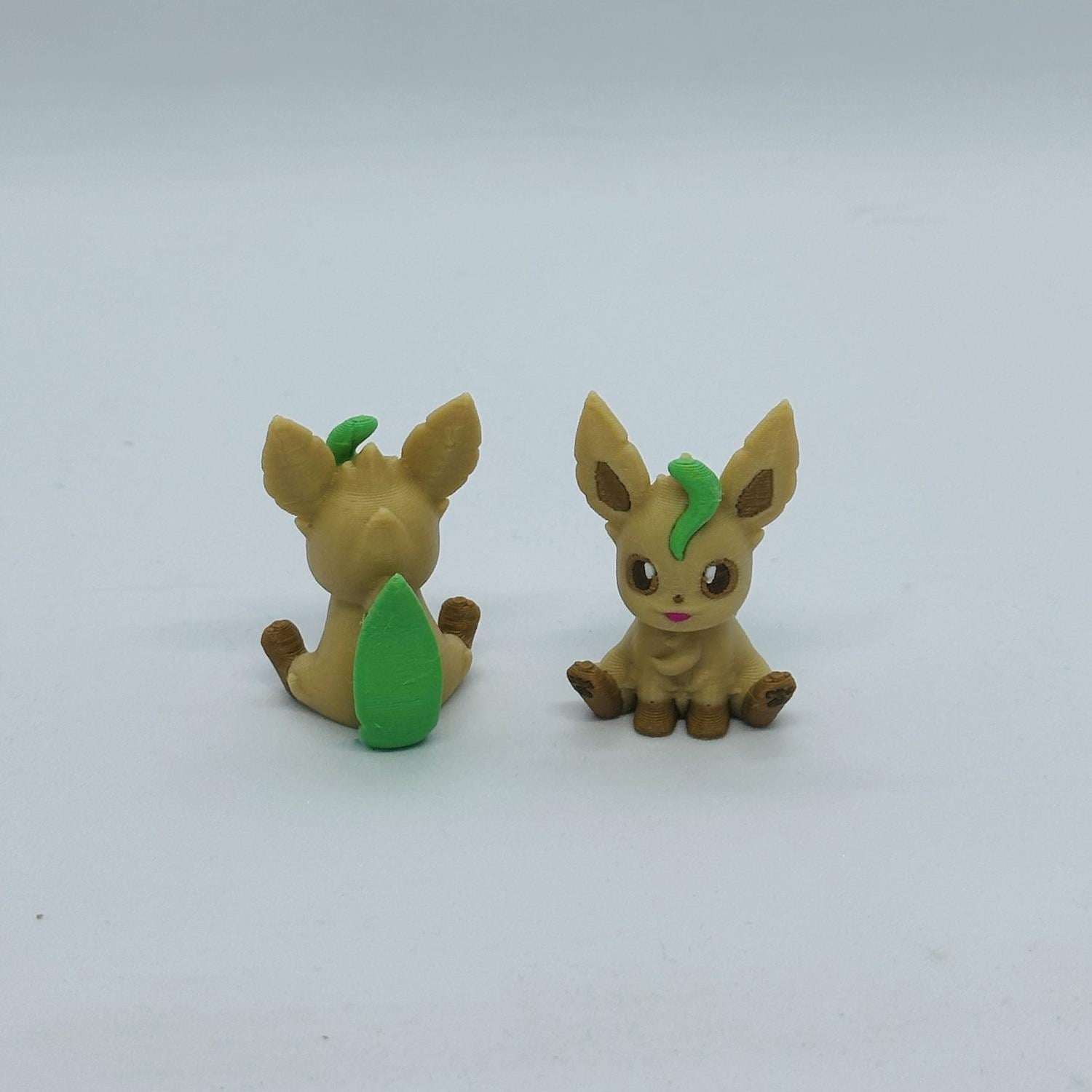 Leafeon 3D Pokemon Figür