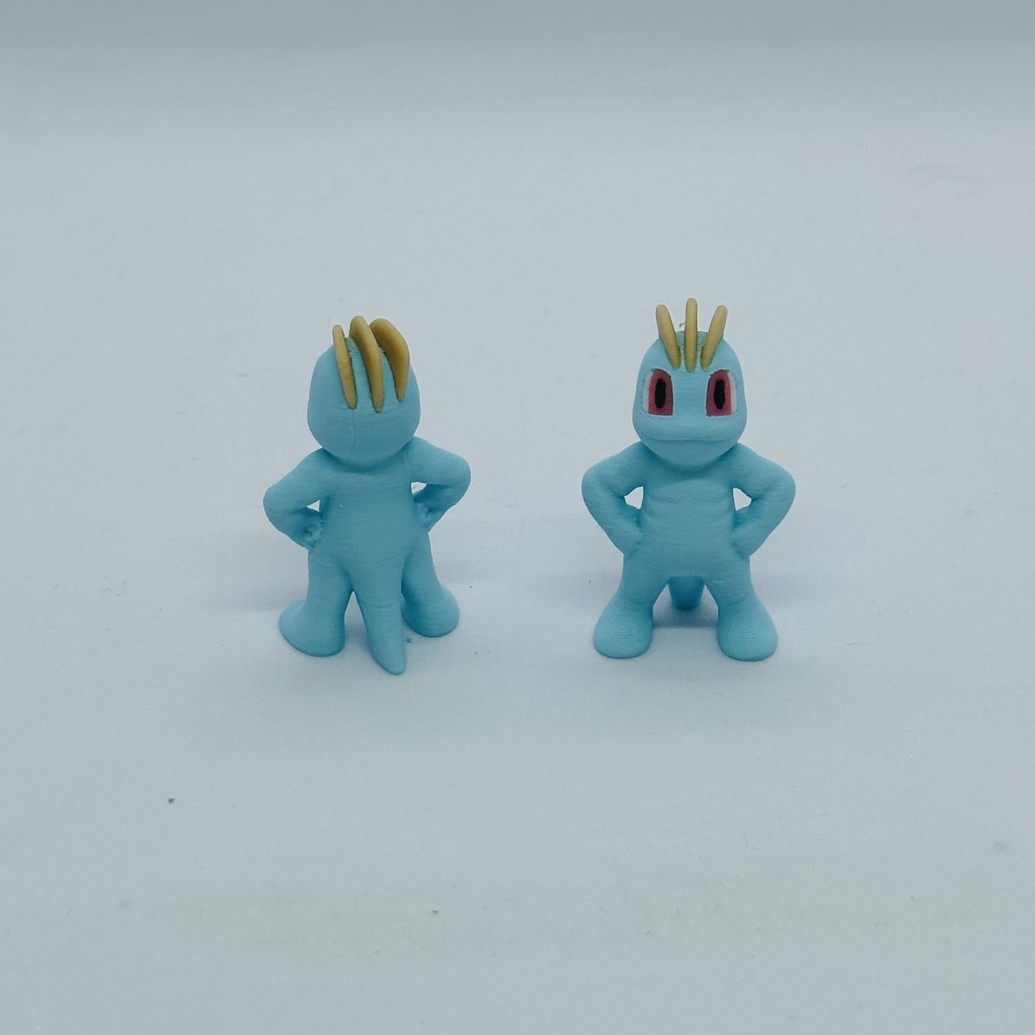 Machop 3D Pokemon Figür