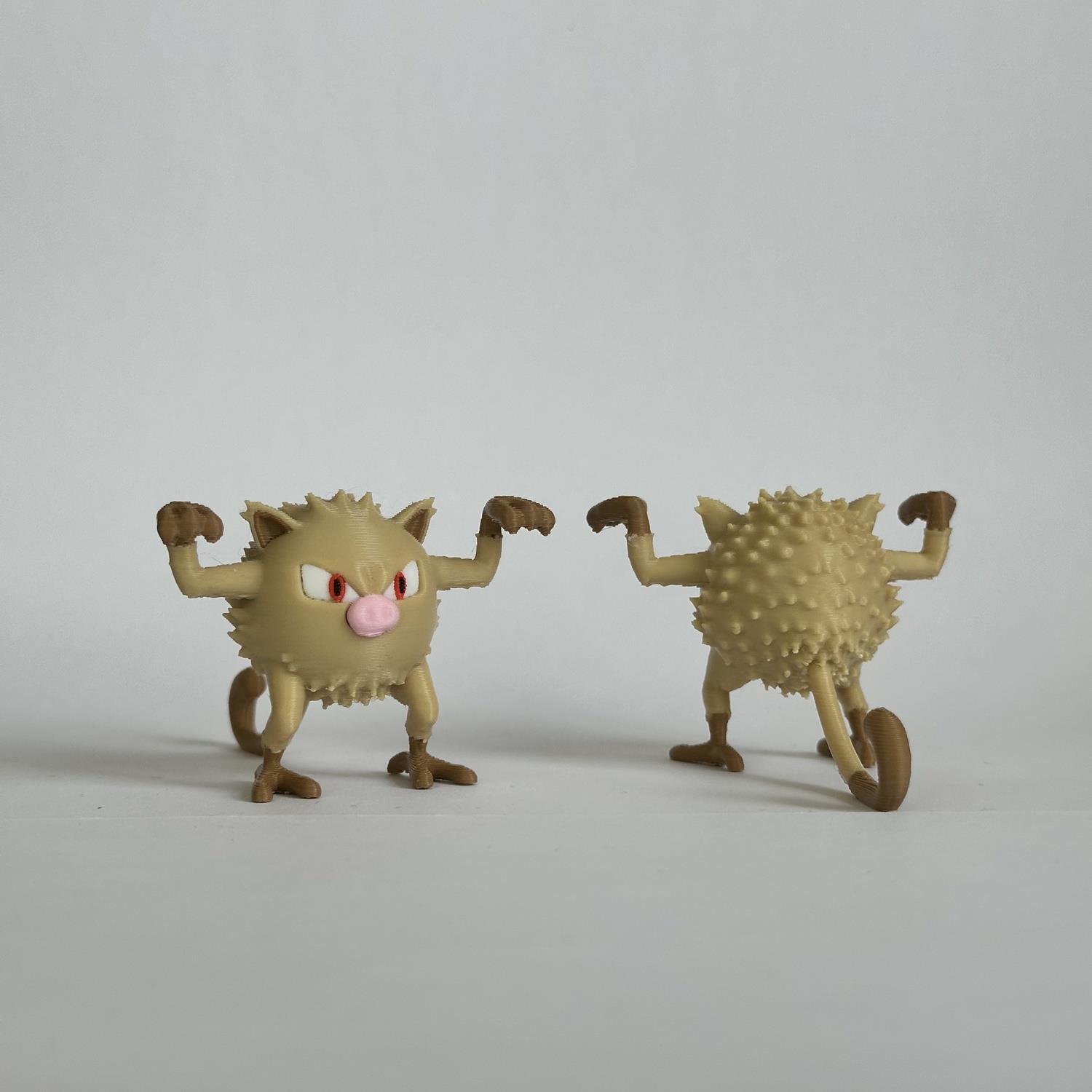 Mankey 3D Pokemon Figür