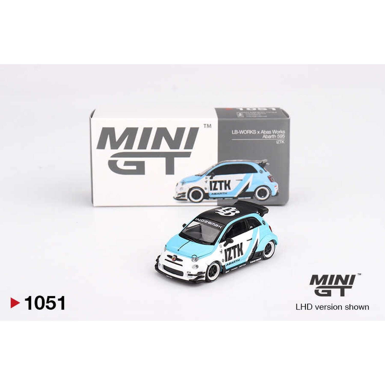 Mini GT 1/64 Abarth 595 LB-WORKS x Abas Works IZTK MGT01051