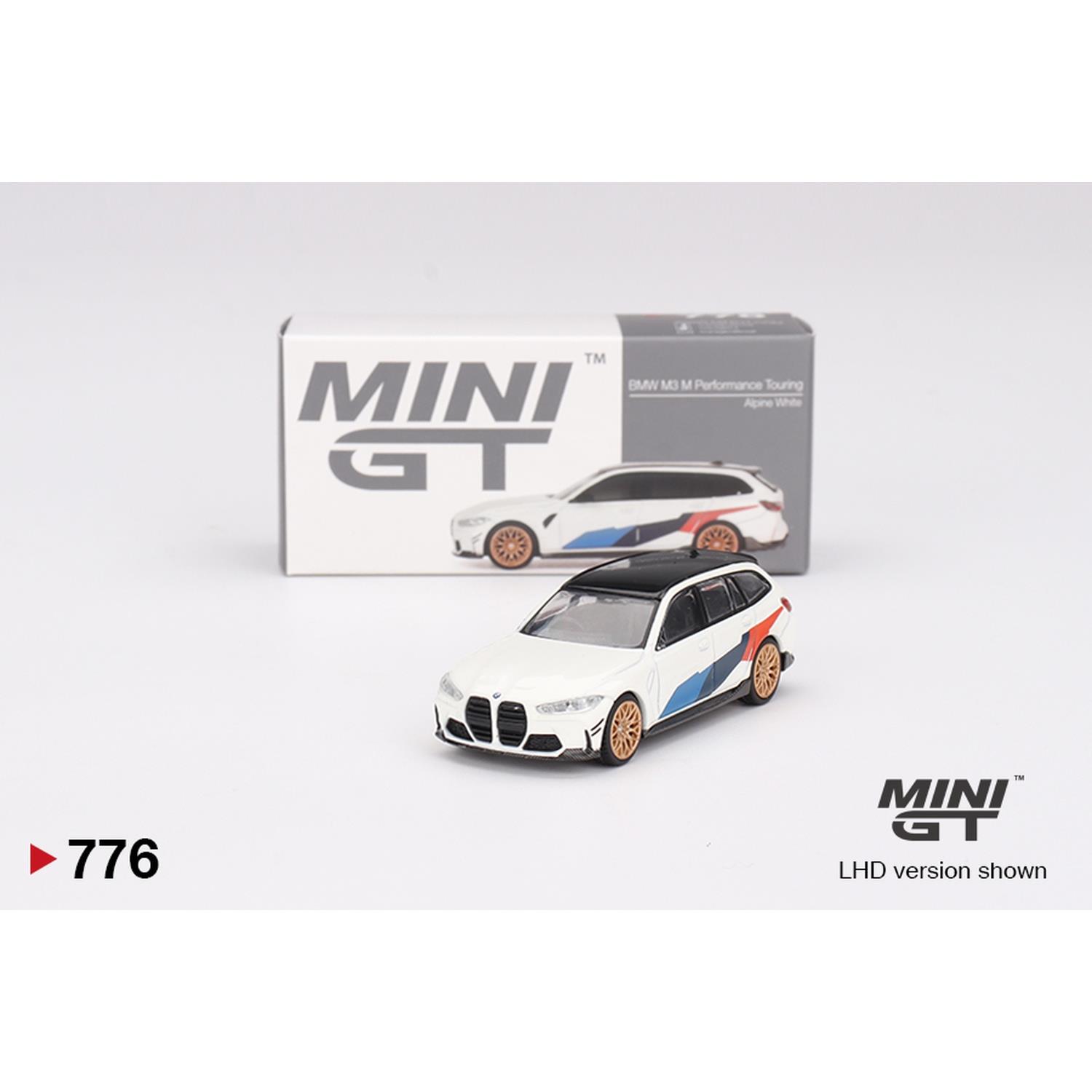 Mini GT 1/64 BMW M3 M Performance Touring Alpine White MGT00776