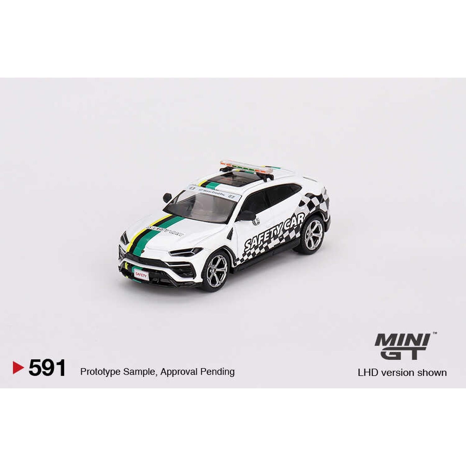 Mini GT 1/64 Lamborghini Urus 2022 Macau GP Official Safety Car MGT00591