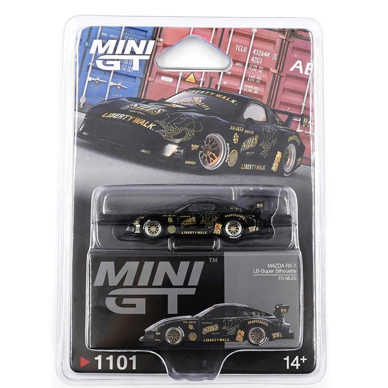 Mini GT 1/64 MAZDA RX-7 LB-Super Silhouette FD-NILES - Blister Paket MGT01101-BL