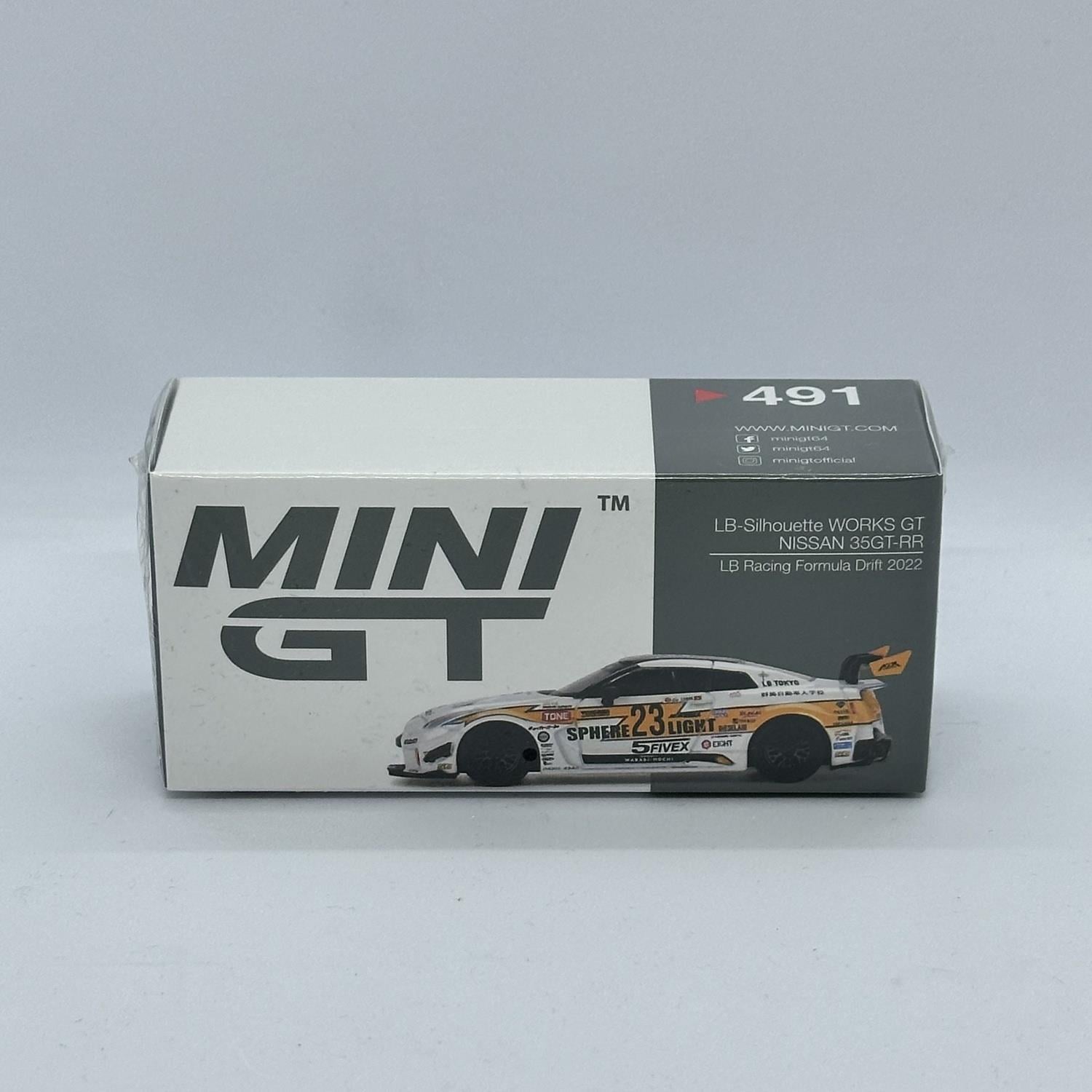 Mini GT 1/64 Nissan LB-Silhouette WORKS GT 35GT-RR Ver.2 LB Racing Formula Drift 2022 MGT00491