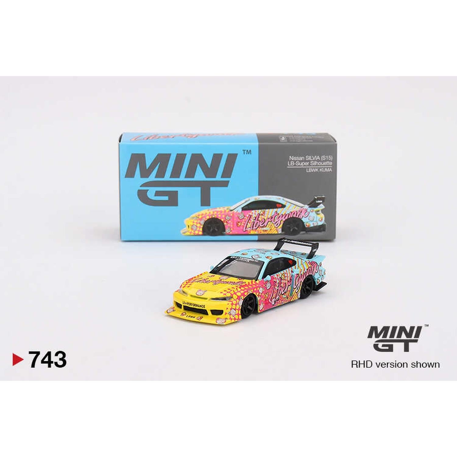 Mini GT 1/64 Nissan LB-Super Silhouette S15 SILVIA LBWK KUMA MGT00743