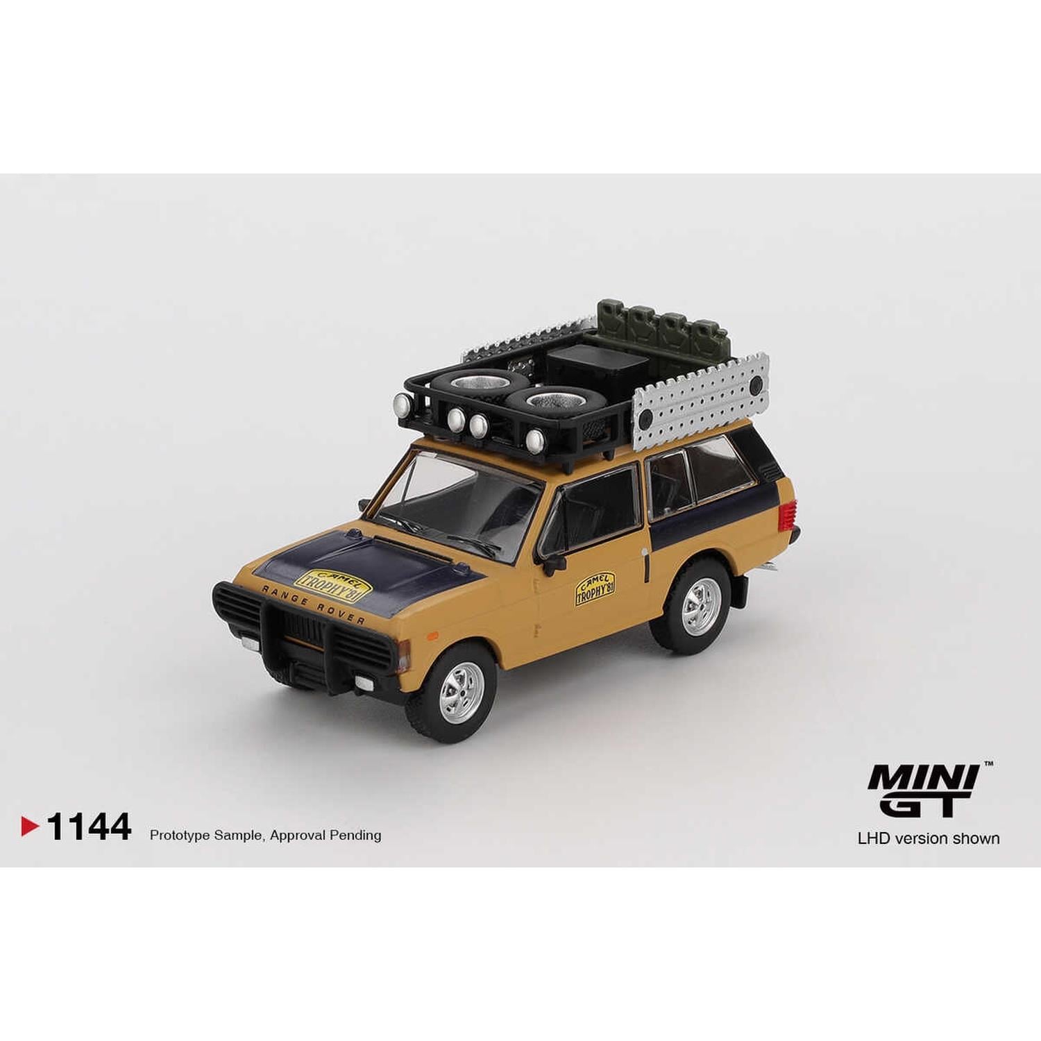 Mini GT 1/64 Range Rover 1981 Camel Trophy Sumatra C.Swoboda & K.Mentel Winner MGT01144