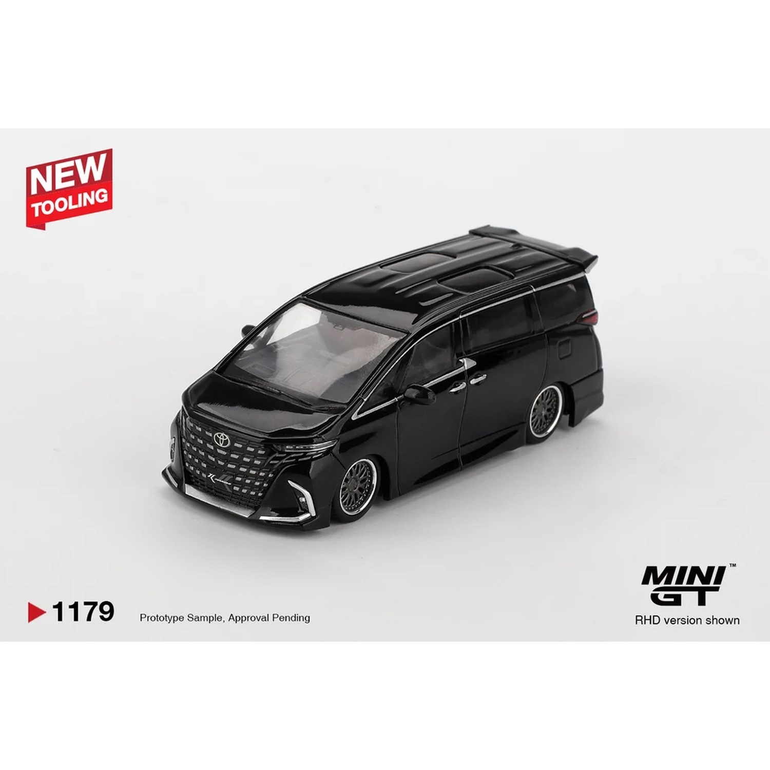 Mini GT 1/64 Toyota Alphard 40 KUHL Black MGT01179