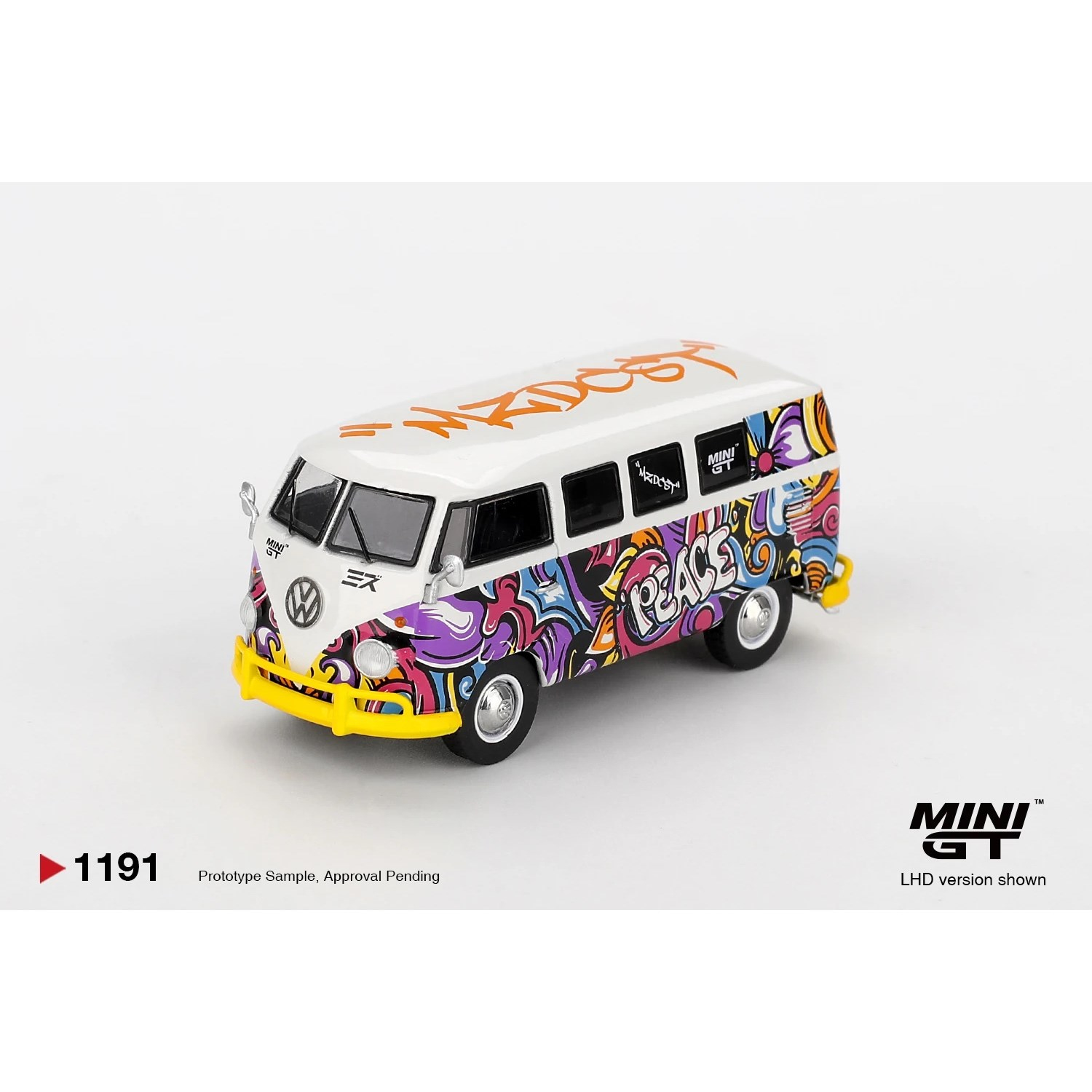 Mini GT 1/64 Volkswagen T1 Microbus Mizu Design MGT01191