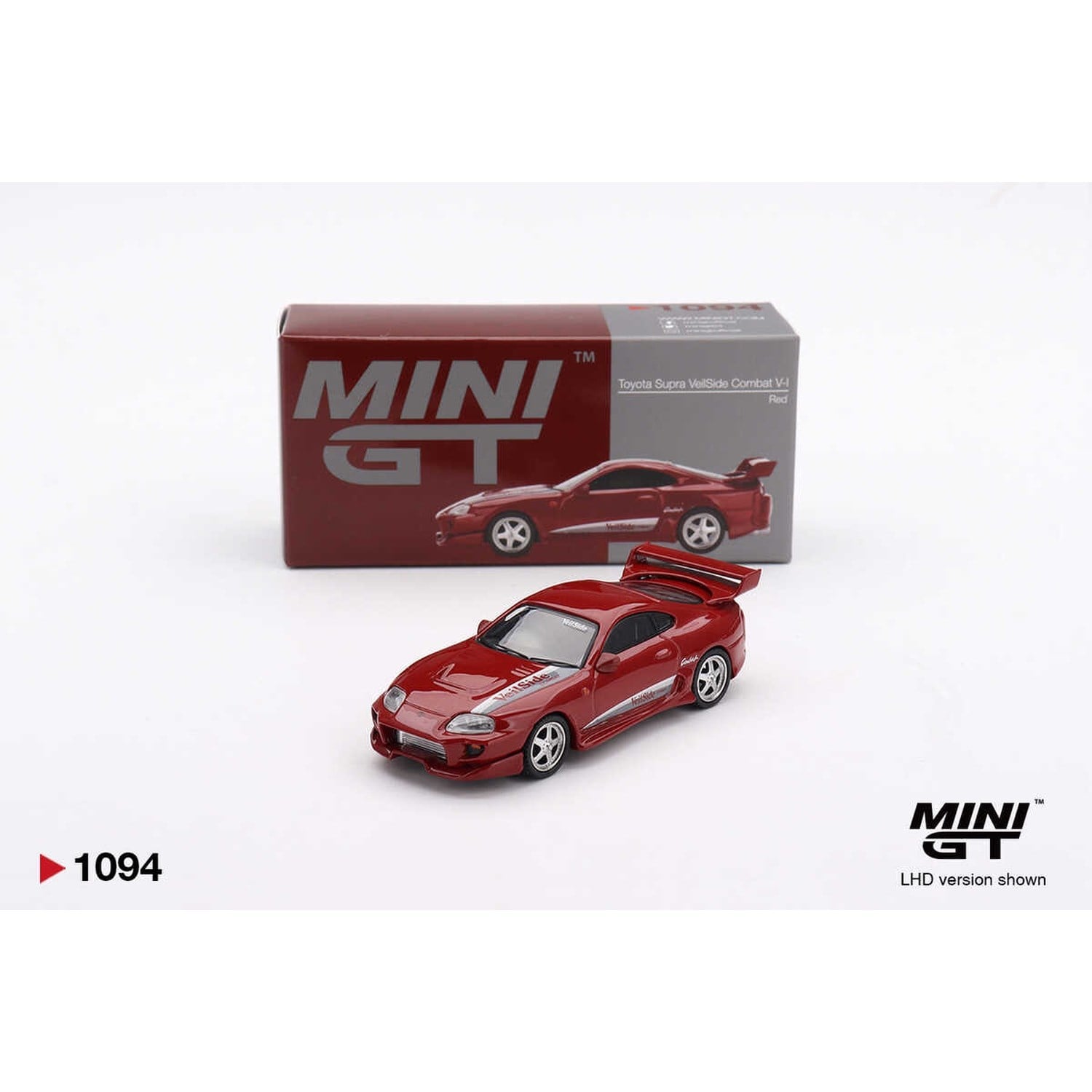 (ÖN SATIŞ) Mini GT 1/64 Toyota Supra VeilSide Combat V-I Red MGT01094