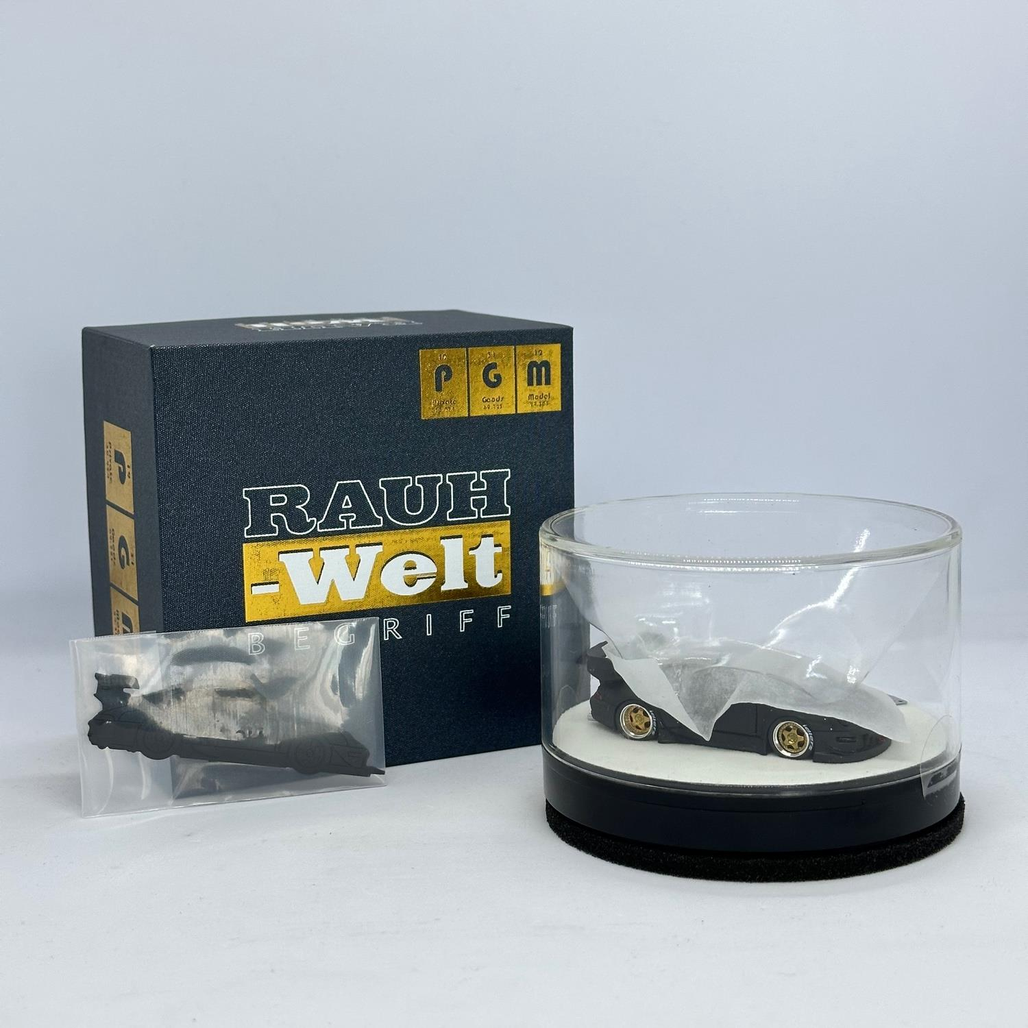 PGM 1/64 Porsche RWB 993 Matte Black Deluxe 