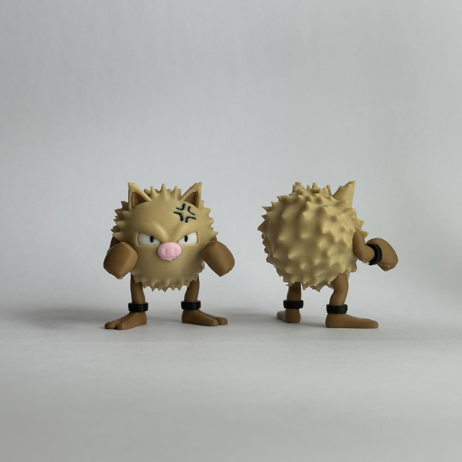 Primeape 3D Pokemon Figür