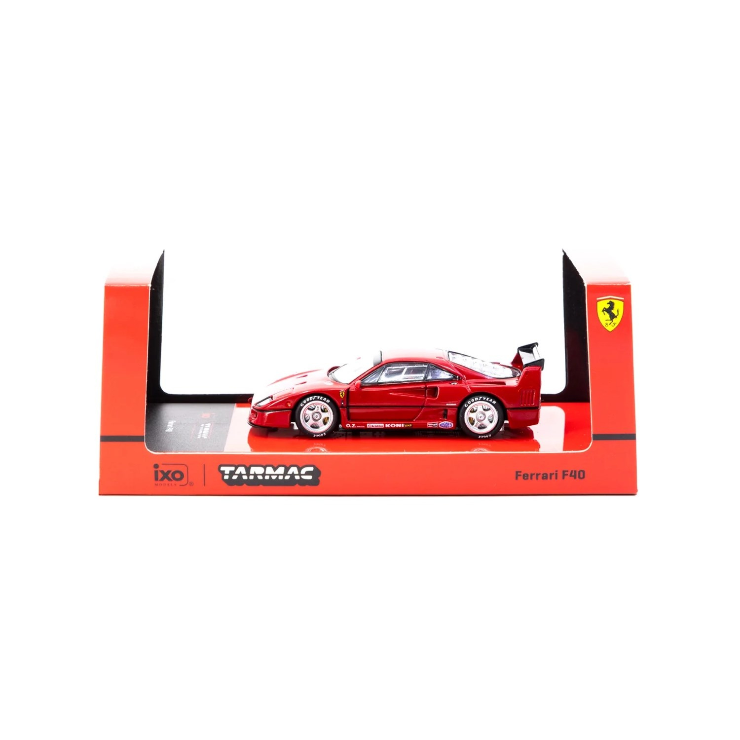 Tarmac Works 1/64 Ferrari F40 Red - Tarmac Works X iXO Models T64R-076-RE2