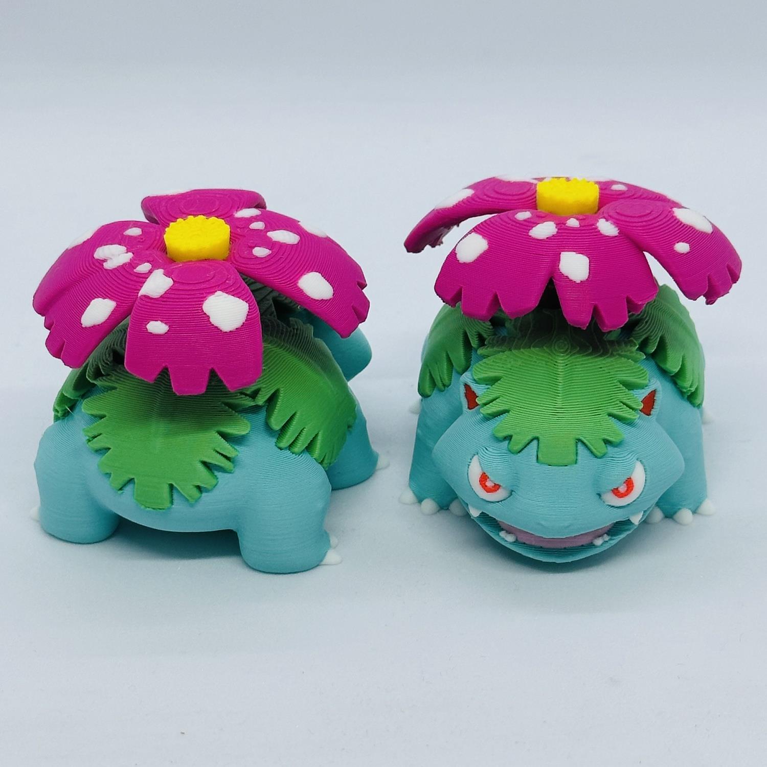 Venusaur 3D Pokemon Figür