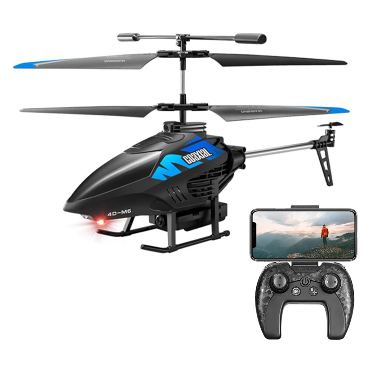 4DRC 4DRC M6 Uzaktan Kumandalı RC Helikopter