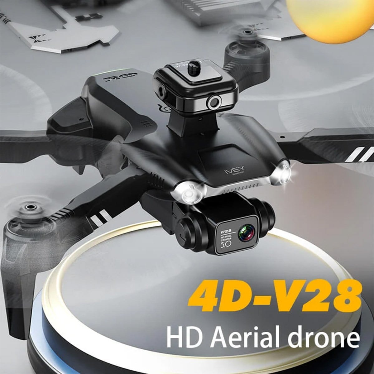 4DRC 4DRC V28 Engelden Kaçınma Özellikli 8K Uzun Menzilli Drone