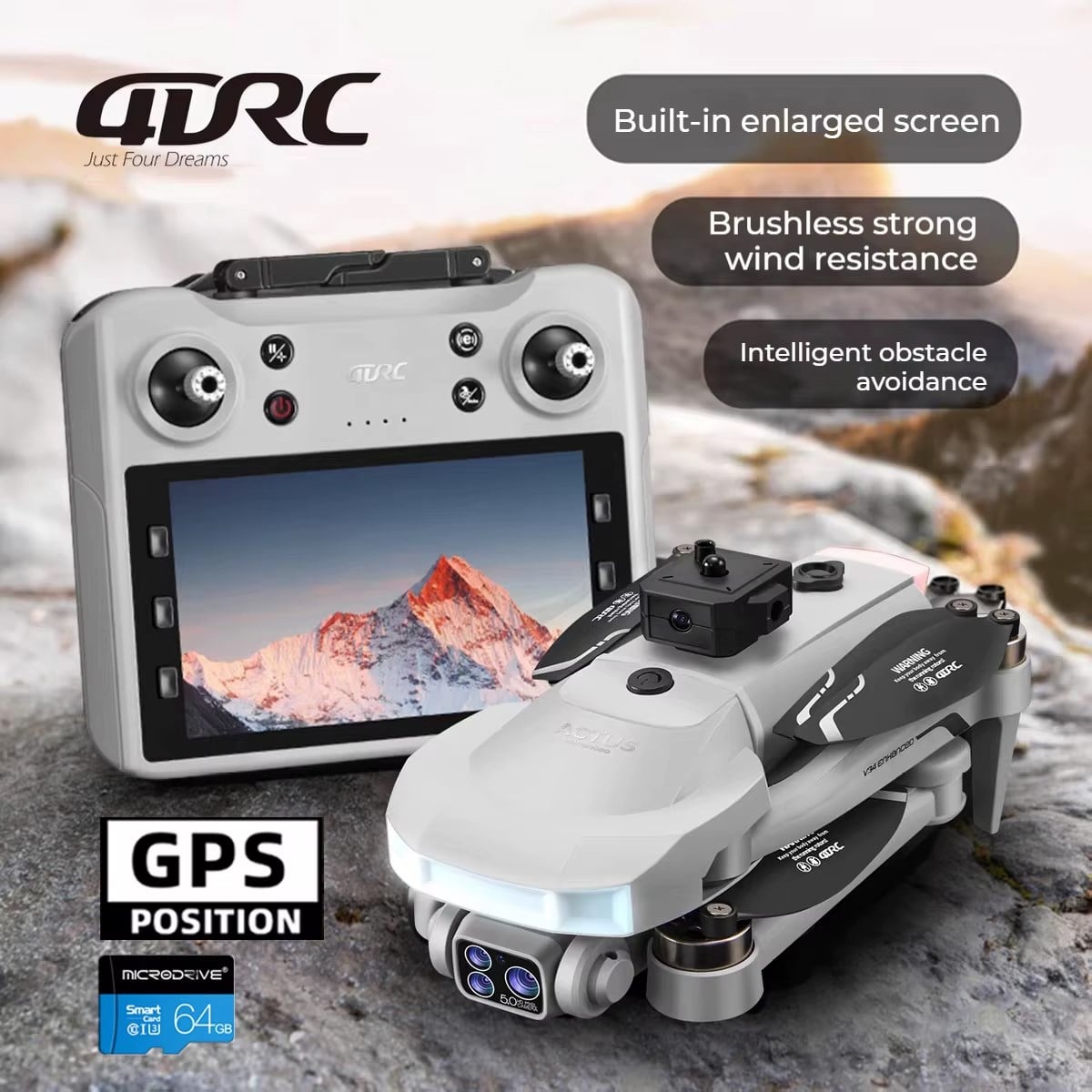 4DRC 4DRC V34 Drone GPS 4.5