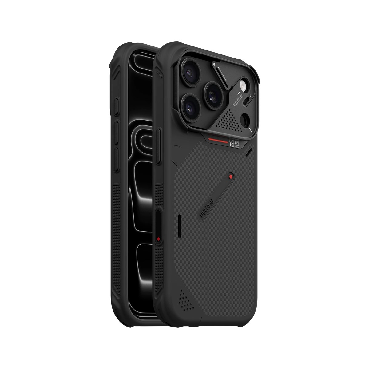 AULUMU Aulumu iPhone 18 Pro Max Uyumlu A18 Aramid Fiber Shock Proof Case Classical 