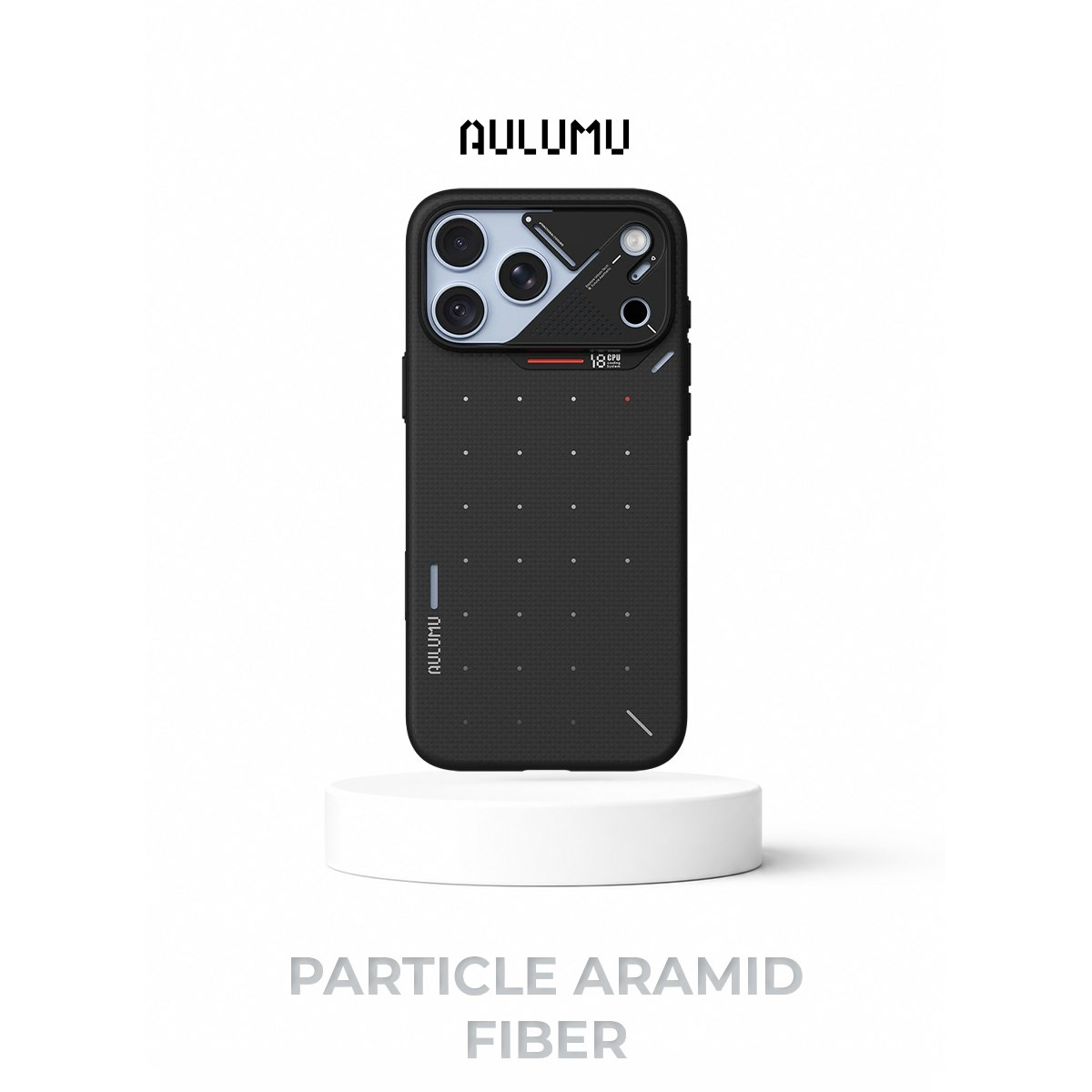 AULUMU Aulumu iPhone 18 Pro Max Uyumlu A18 Ultra-Slim Particle Aramid Fiber Kılıf