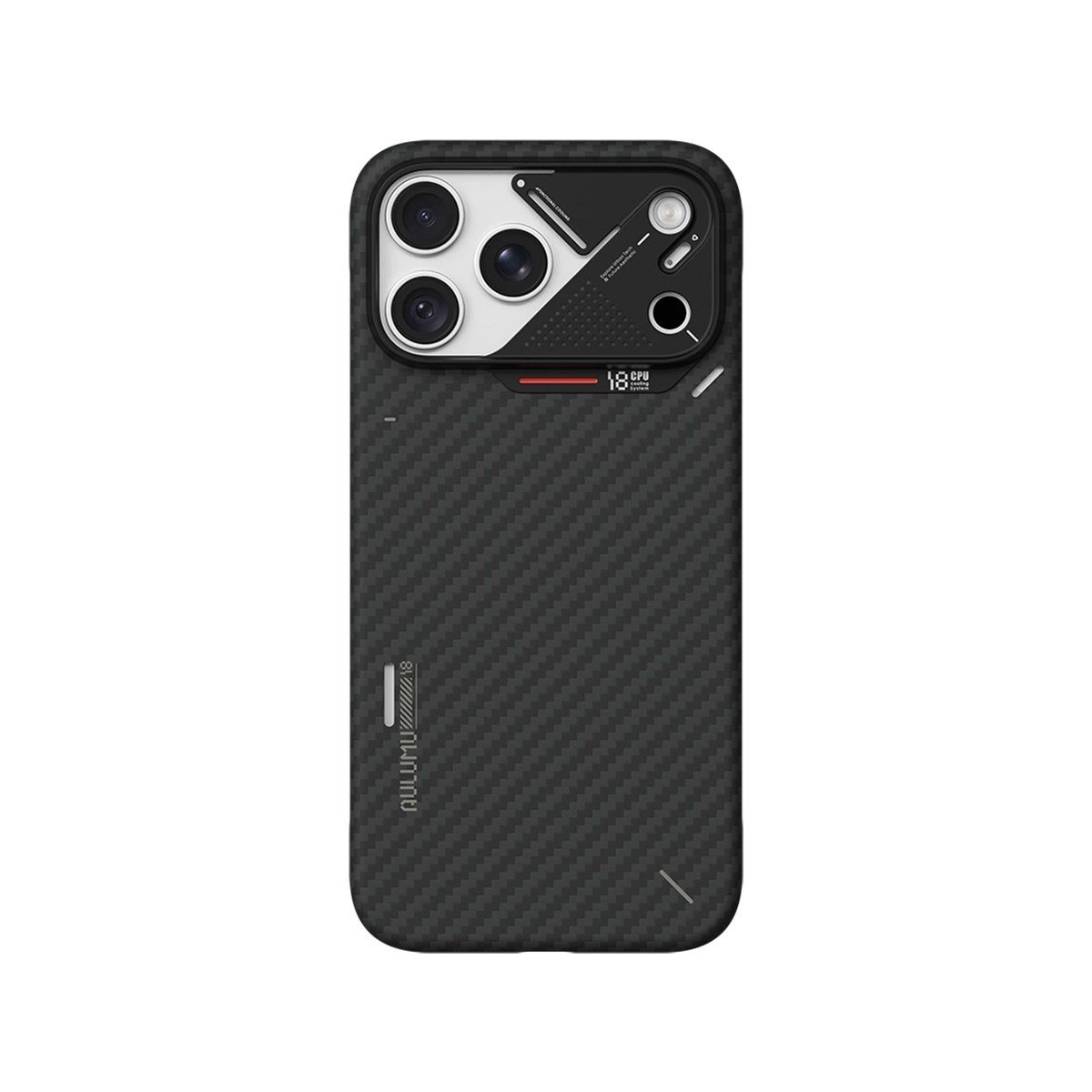 AULUMU iPhone 18 Pro Uyumlu MagSafe Özellikli A18 Aramid Fiber Kılıf