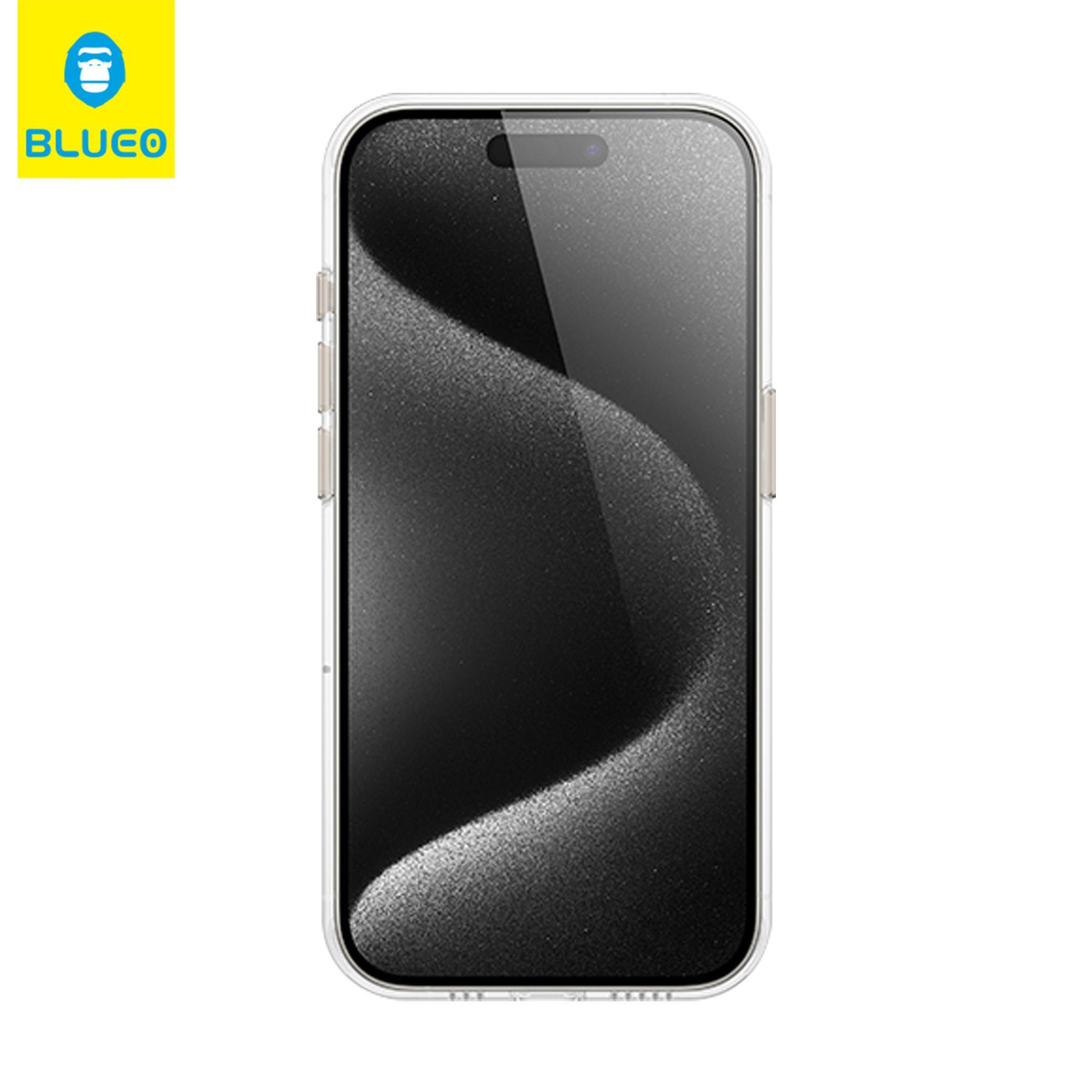 BLUEO B Crystal Drop Resistance iPhone 16 Plus Parmak izi Bırakmayan MagSafe Özellikli Kenarları Yumuşak Silikon Kılıf
