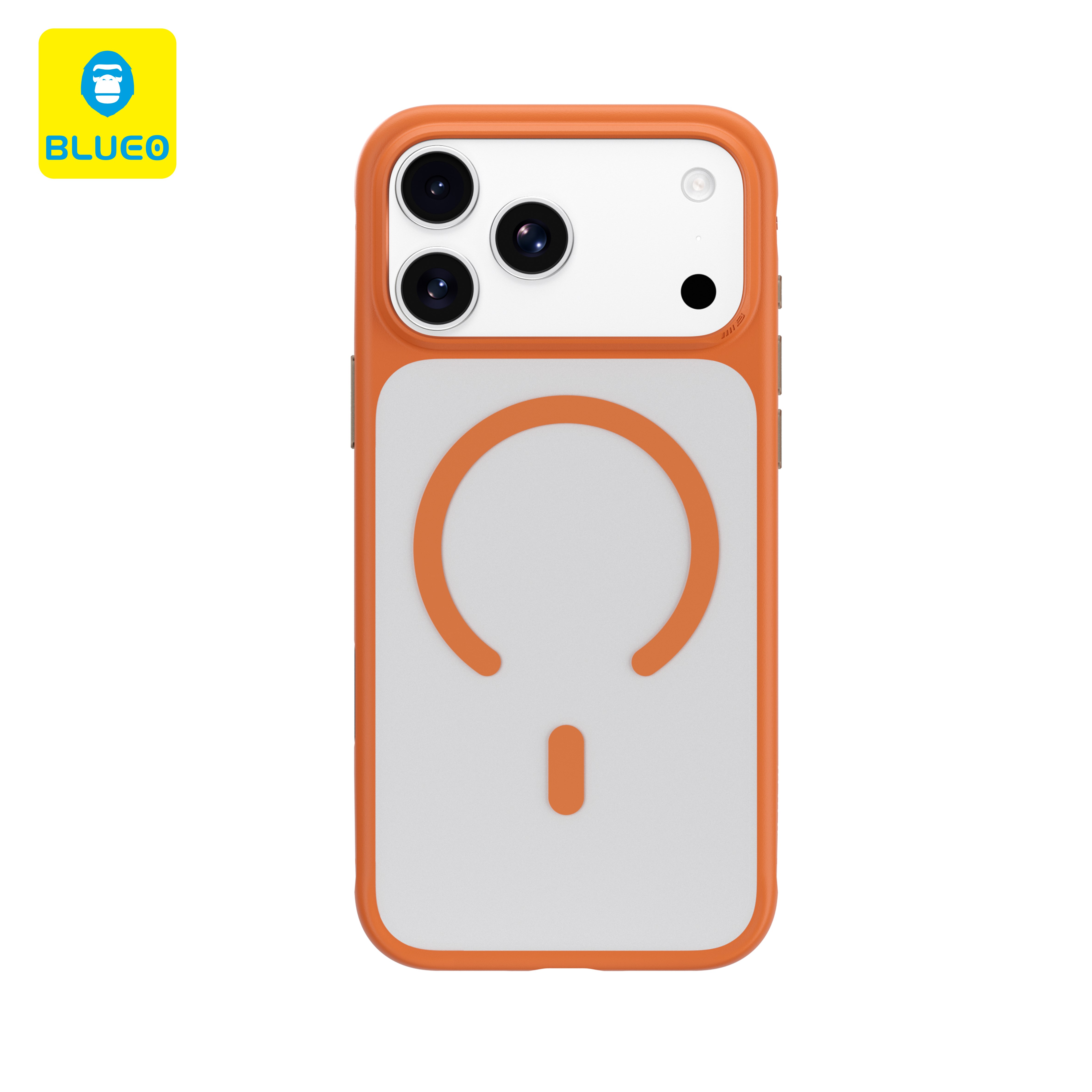 BLUEO Blueo iPhone 17 Pro Max Uyumlu Skin Friendly Frosted Anti-Drop Magsafe Özellikli Kılıf