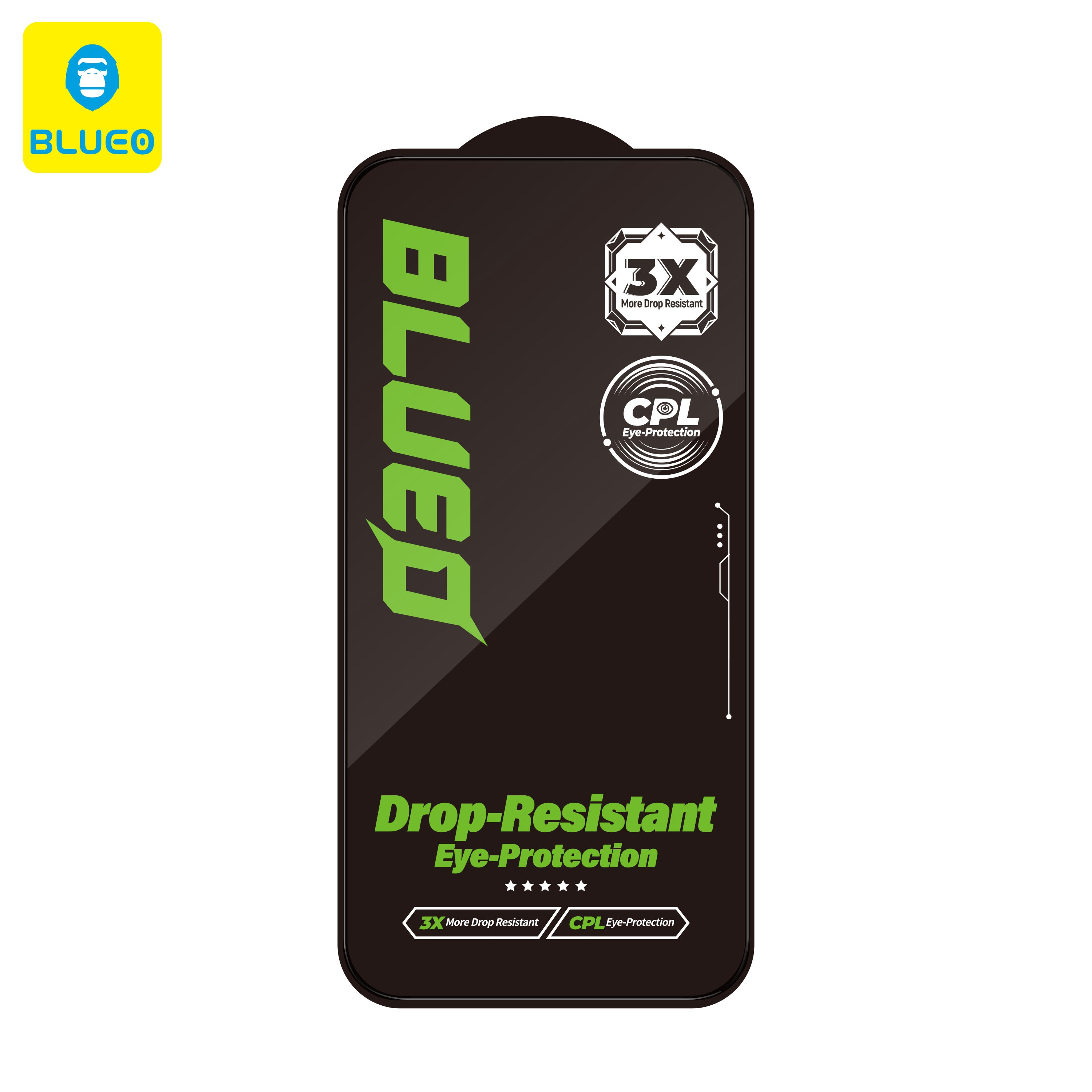 BLUEO Blueo iPhone 18 Pro Max Uyumlu DROP-RESISTANT TEMPERED GLASS WITH APPLICATOR