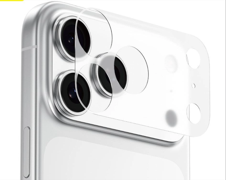 BLUEO Blueo iPhone 18 Pro Max Uyumlu Görünmez Darbe Emici Lens Modülü Koruma Filmi