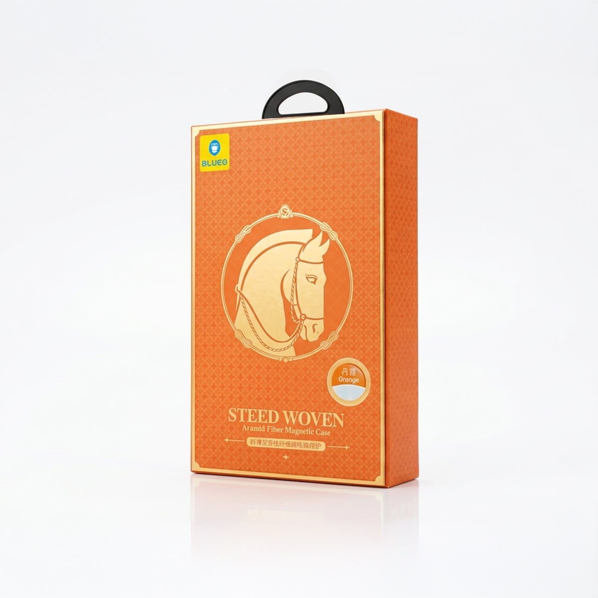 BLUEO iPhone 17 Pro Uyumlu Steed Woven Aramid Fiber Magnetic Case