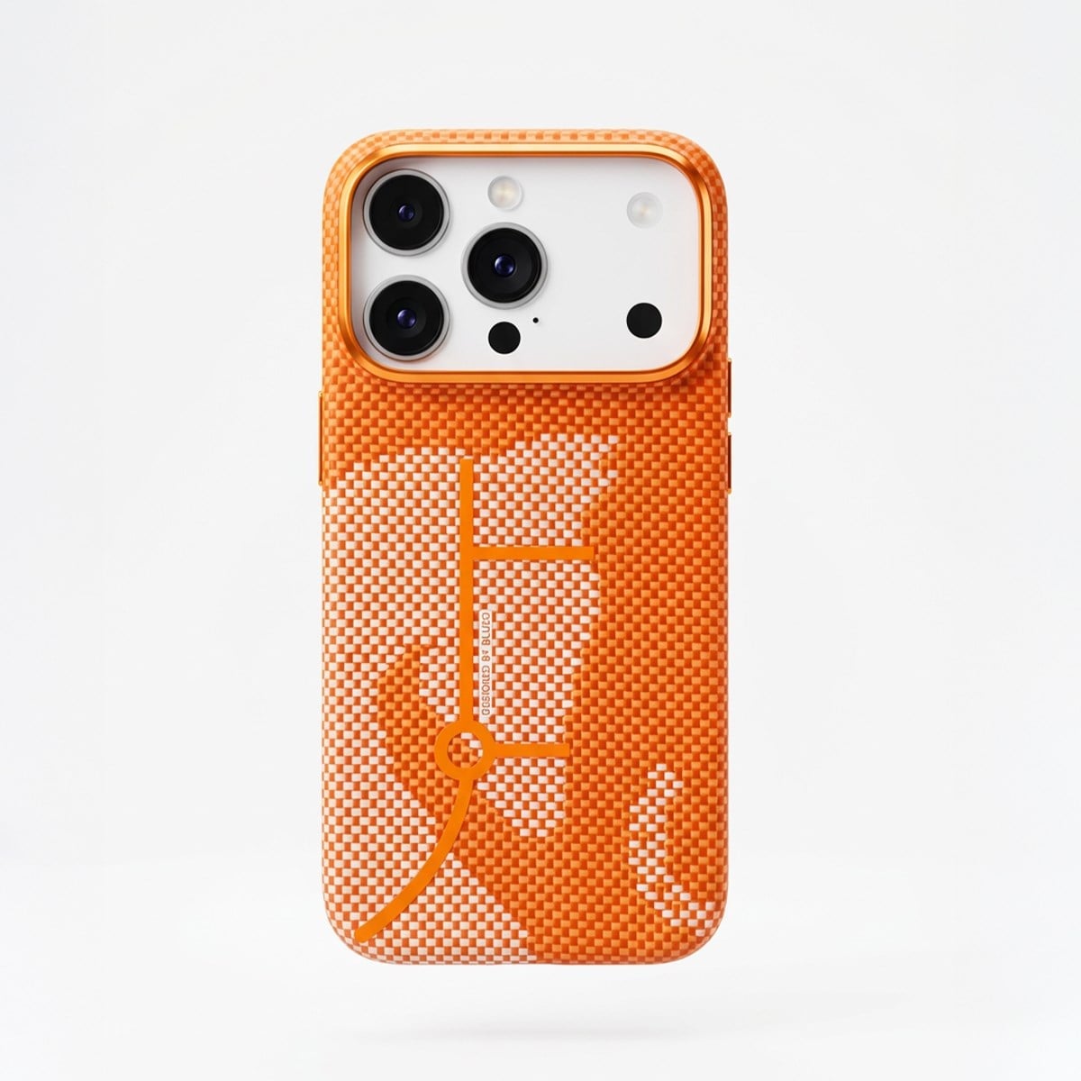 BLUEO iPhone 17 Pro Uyumlu Steed Woven Aramid Fiber Magnetic Case