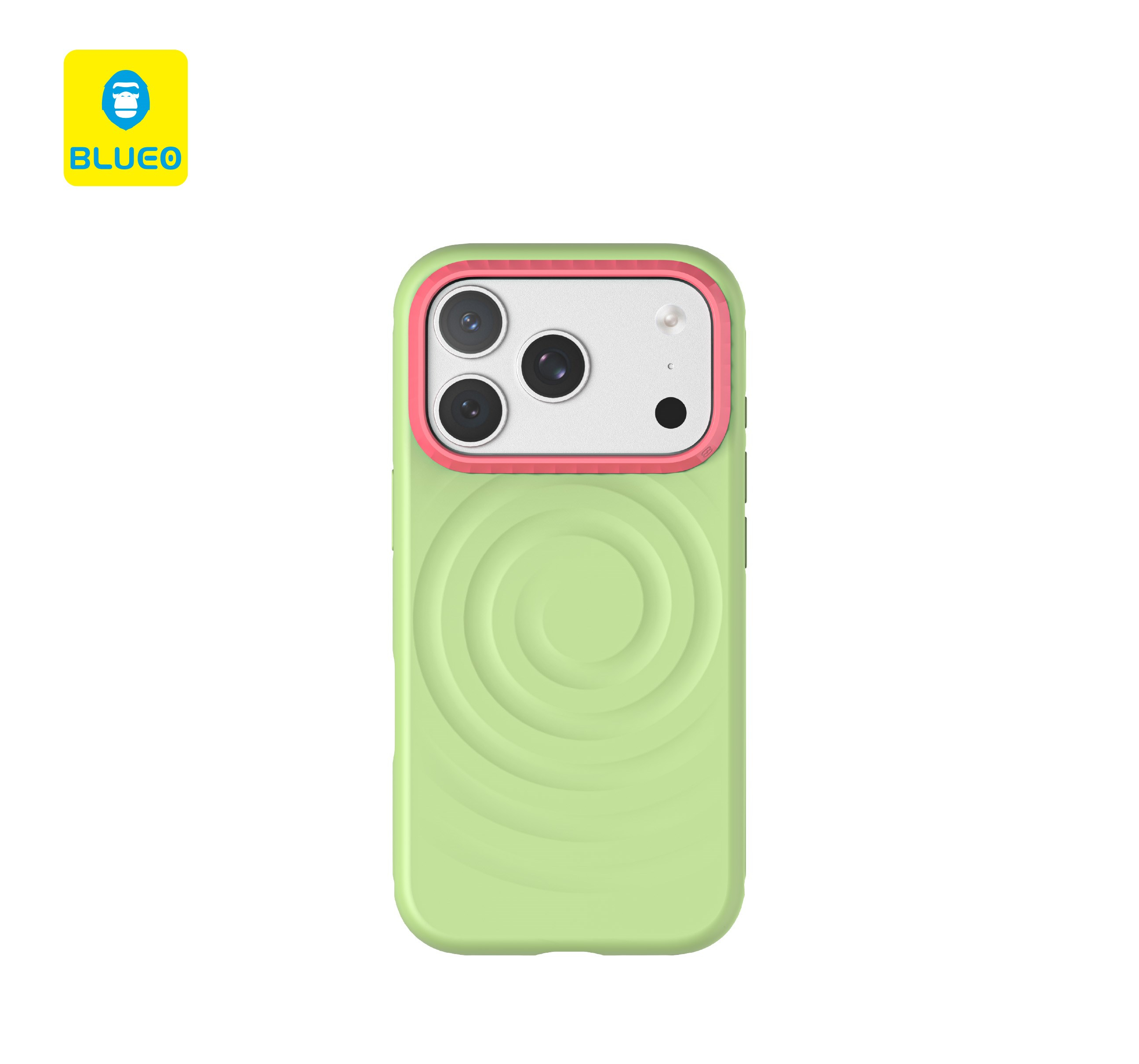 BLUEO iPhone 17Pro/18Pro Lollipop Silicone Magnetic Case