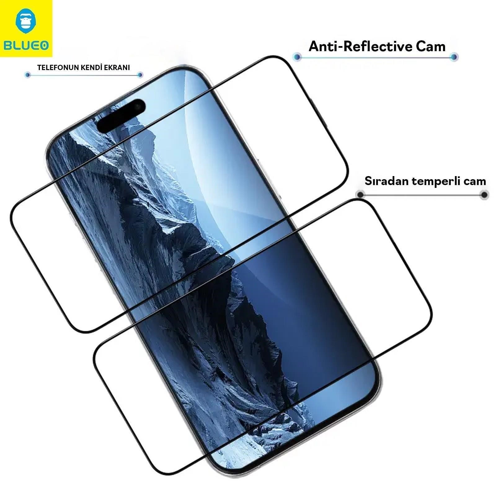 BLUEO Samsung Galaxy Z Fold 7 Fold 8 Ultra Uyumlu Aparatlı Ultra Clear AR Anti-Reflective HD Glass