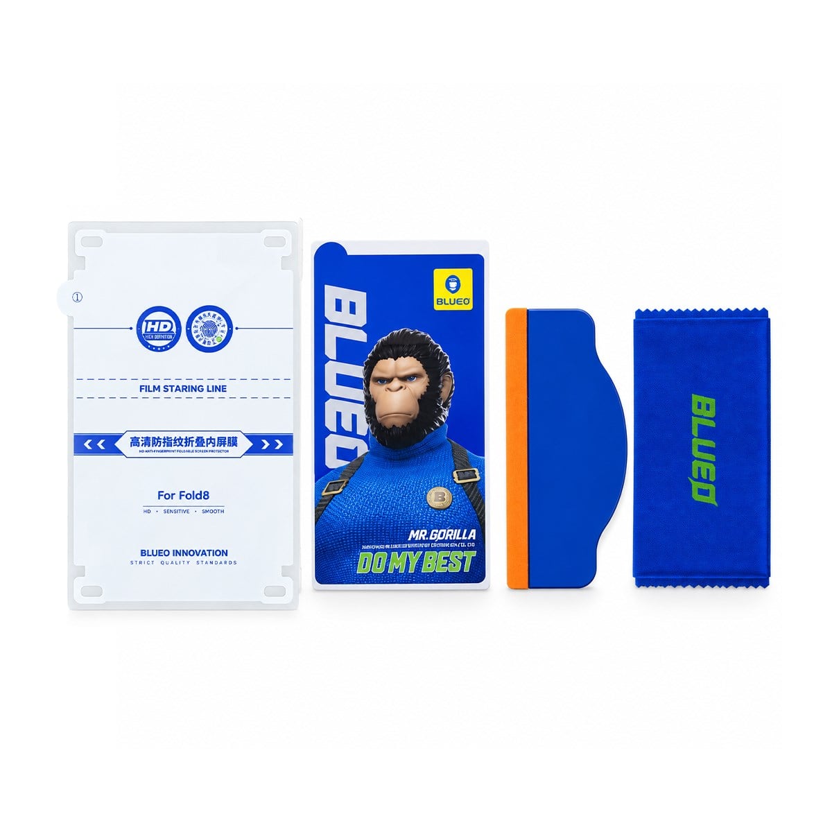 BLUEO Samsung Galaxy Z Fold 8 Uyumlu Hd Foldable Phone Inner Screen Protector
