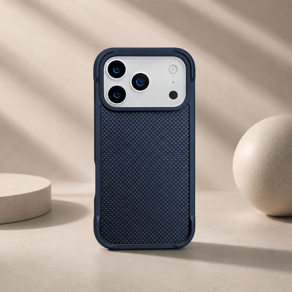 BRABUS iPhone 16 Pro Max Uyumlu MagSafe Özellikli Orijinal Fiber Kaplamalı Fiber Telefon kılıfı