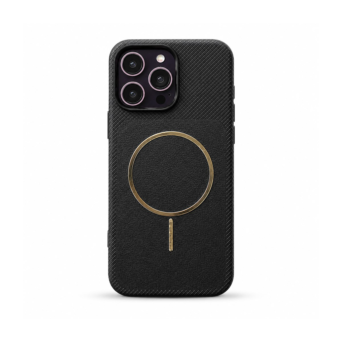 BRABUS iPhone 17 Pro Max Uyumlu MagSafe Özellikli İçi Kadife Kaplamalı Kutulu Hool Telefon Kılıfı
