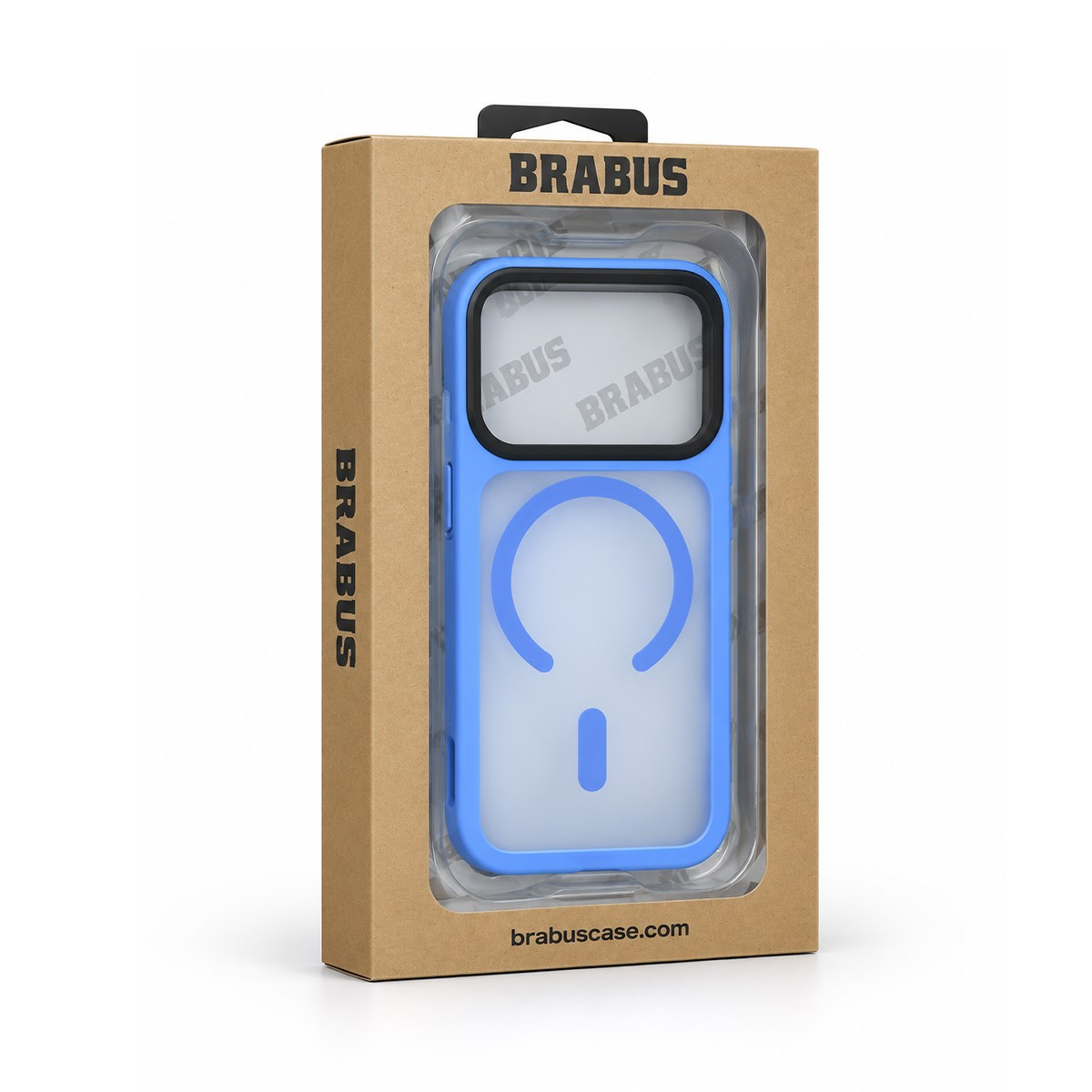 BRABUS iPhone 18 Pro Max Uyumlu MagSafe Özellikli Sert Fall Telefon Kılıfı