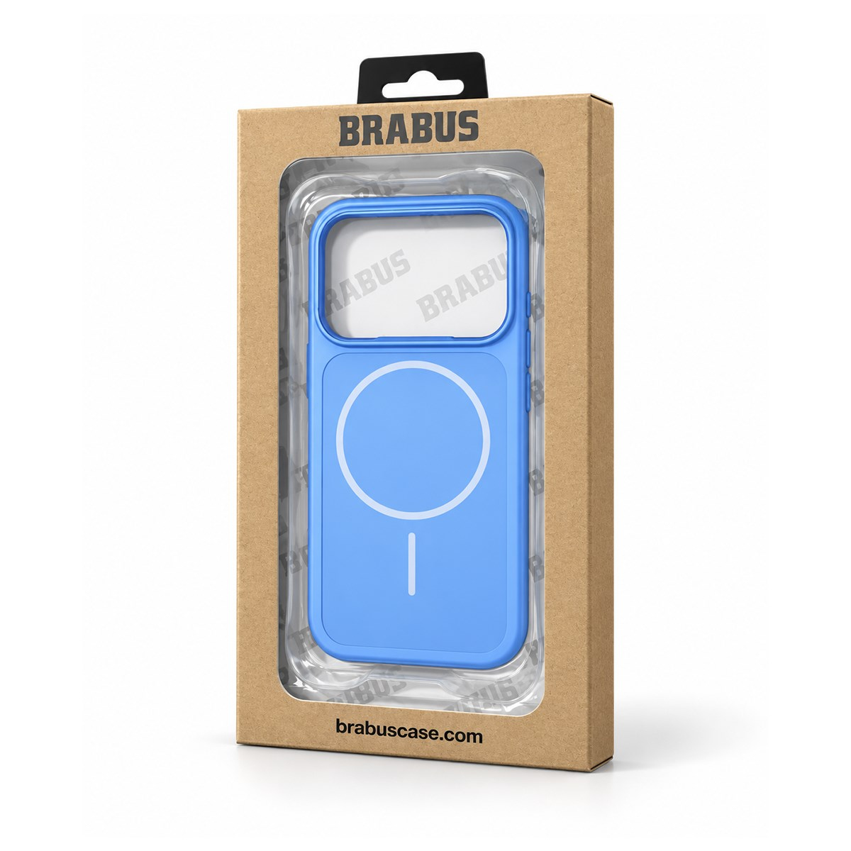 BRABUS iPhone 18 Pro Uyumlu MagSafe Özellikli Kenarları Yumuşak Sert Rafin Telefon Kılıfı