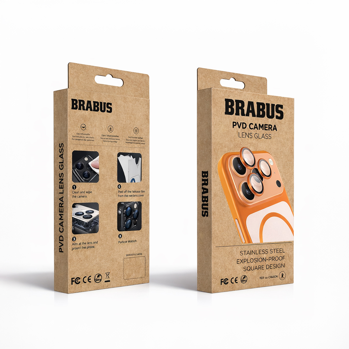 BRABUS Samsung S26 Ultra Uyumlu PVD AR+AF Kamera Lens Koruyucu