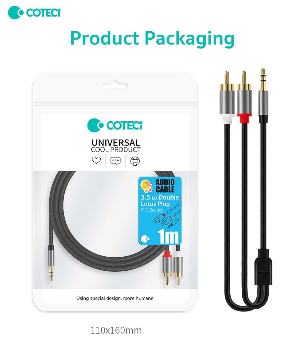 COTECi COTECi 3.5mm Ses Kablosu