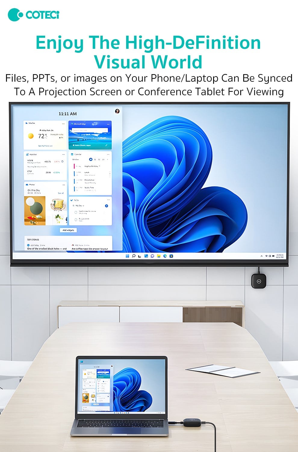 COTECi COTECi C - HDMI Kablosuz HD Verici Alıcı Kiti