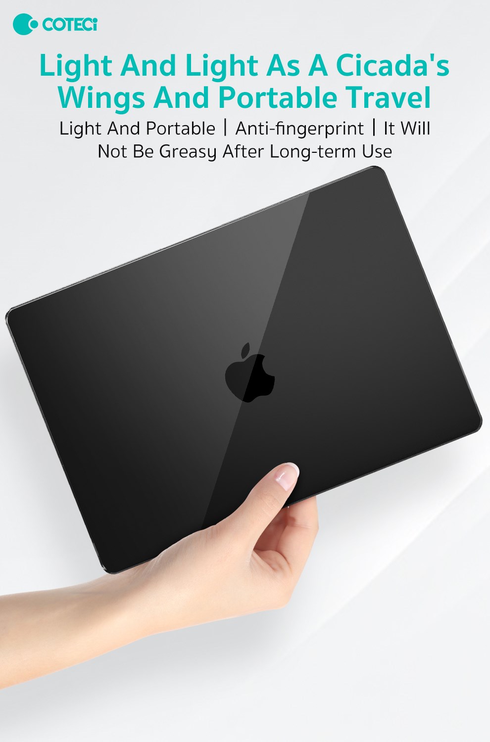 COTECi COTECi MacBook Pro 13.3 Kristal Şeffaf Sert Koruyucu Kılıf A1706 A1708 A1989 A2159 A2289 A2251 A2338