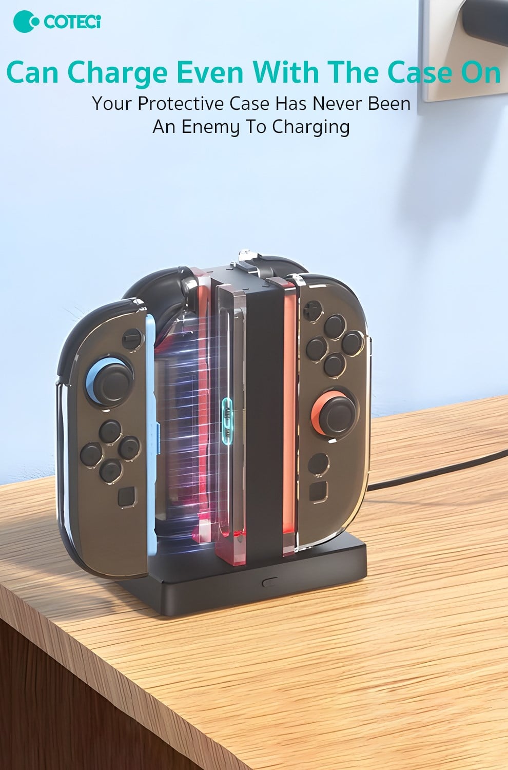 COTECi COTECi Nintendo Switch 2 Joy-Con Şarj Ünitesi ve Standı