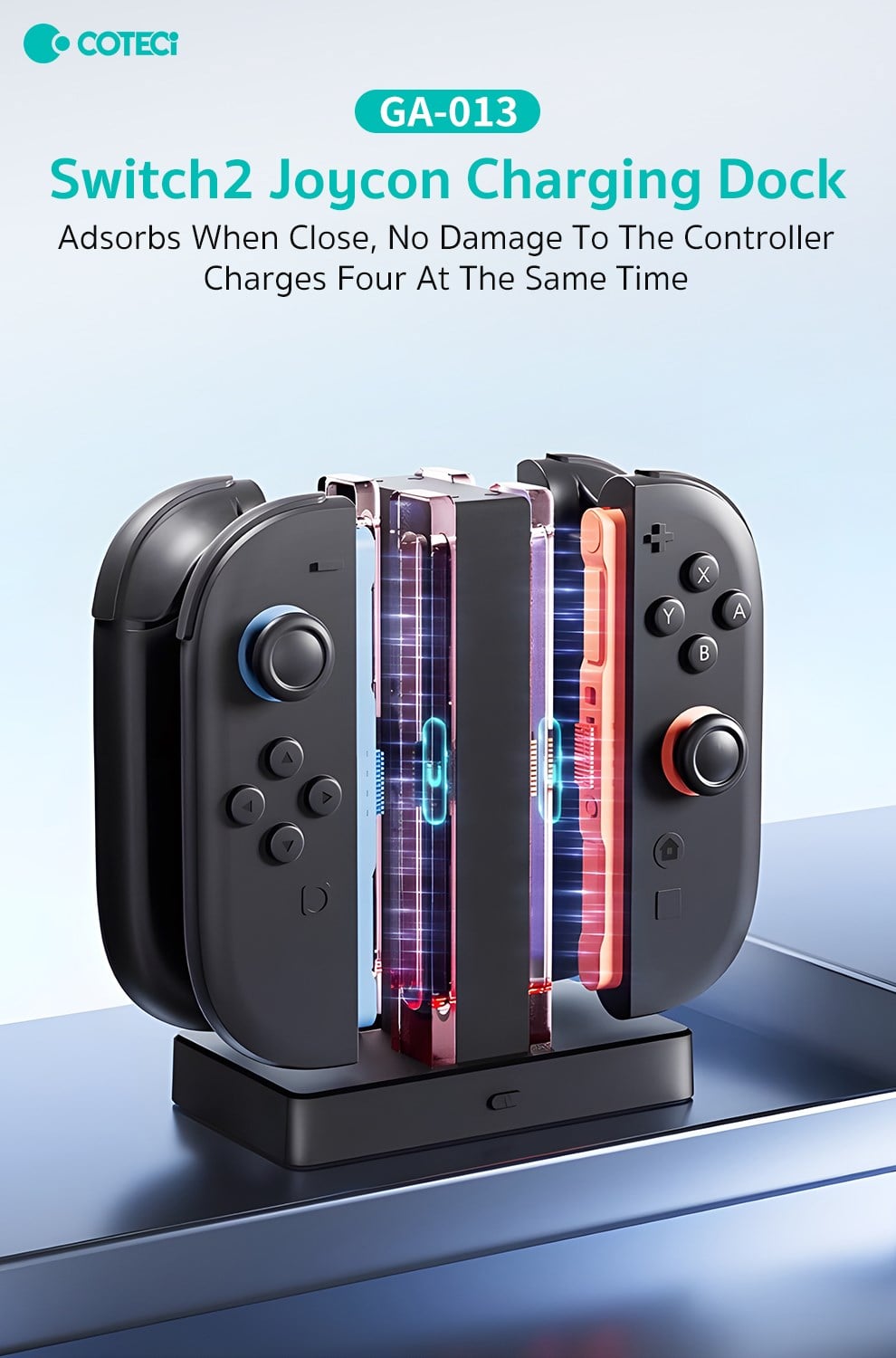 COTECi COTECi Nintendo Switch 2 Joy-Con Şarj Ünitesi ve Standı