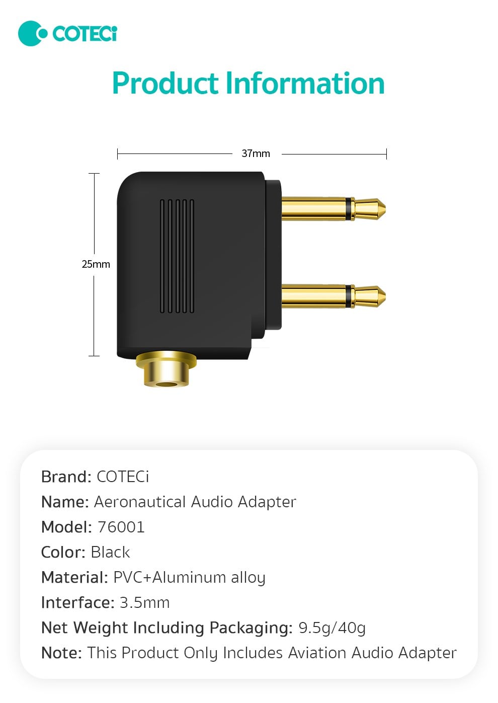 COTECi COTECi  Ses Adaptörü