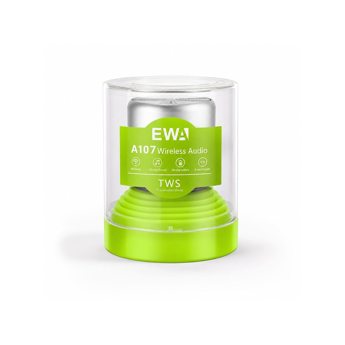 EWA EWA A107 Bluetooth 5.0 Hoparlör Güçlü Bass Taşınabilir Kablosuz Speaker