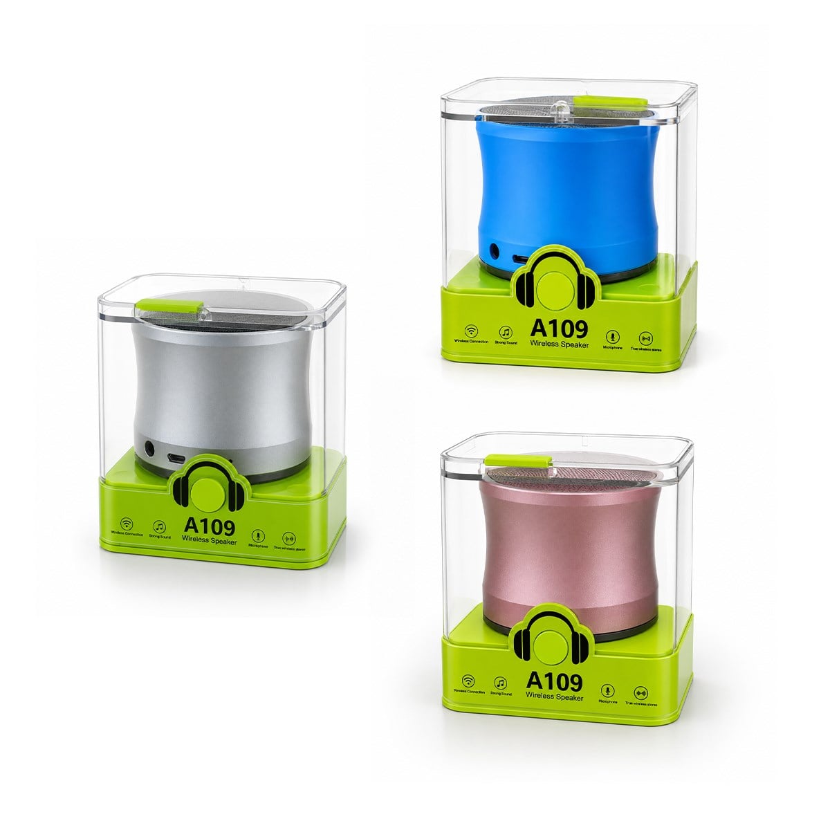 EWA EWA A109 Bluetooth 5.3 Hoparlör Güçlü Bass Taşınabilir Kablosuz Speaker