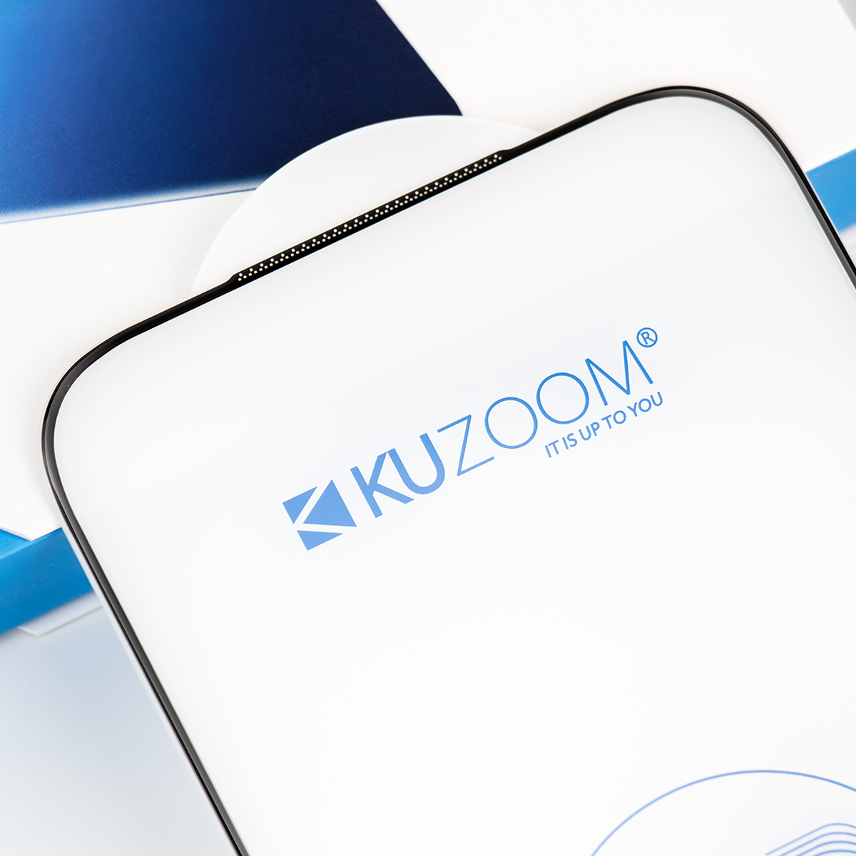 KUZOOM 3 D Curved iPhone 17 Pro Max Uyumlu Temperli Kavisli Cam Ekran Koruyucu