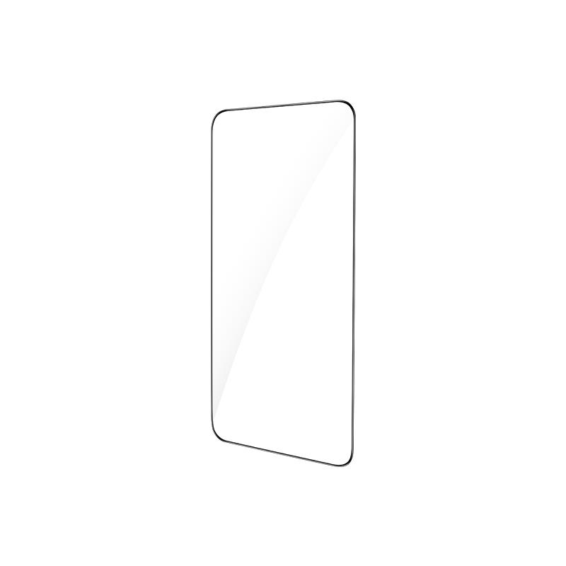 KUZOOM İphone 15 Pro Max 3D Kavisli Parmak İzine Dayanıklı Cam Ekran Koruyucu 