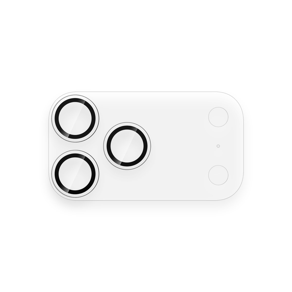KUZOOM iPhone 18 Pro Uyumlu AR Clear Kamera Lens Koruyucu